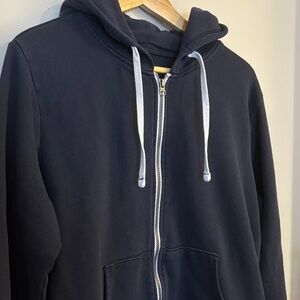 Navy Blue Men's Hoodie Sweater